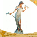 Antique Bronze Elegant woman Statue for Sale BFSN-D073A